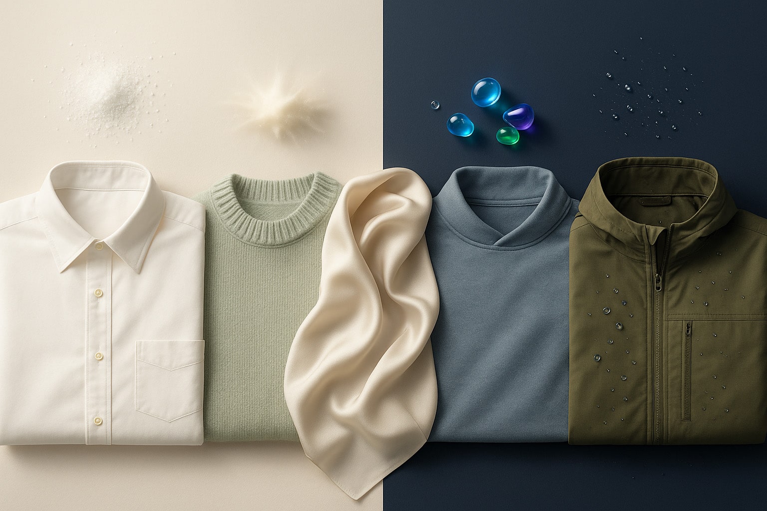 Zadbaj o tkaniny jak ekspert – przewodnik po typach prania i produktach PERFETTO