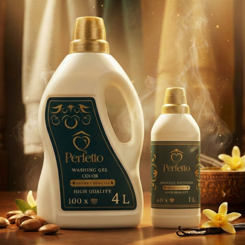 Zestaw Żel do prania kolorów + Płyn do płukania